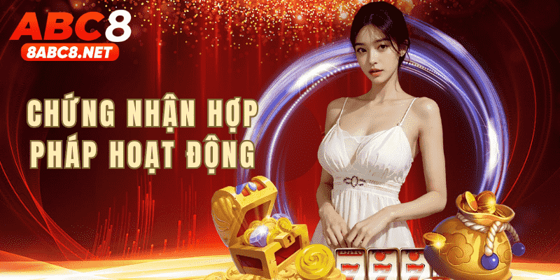 Chứng nhận hợp pháp hoạt động từ PAGCOR